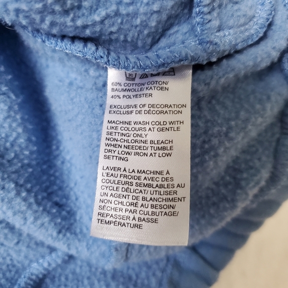 Askya Blue Drawstring Hoodie Size XL - Picture 5 of 9